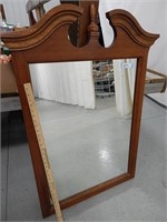 Wall mount mirror; 47"x30"