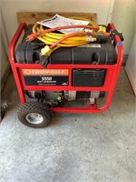 Troy Bilt 5550 Watt Generator w/Cords