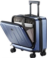 16IN CARRY ON BRIEFCASE LUGGAGE WITH 2 LAPTOP