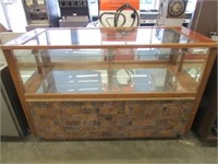 DISPLAY CABINET - TOP MEASURES 62 1/2 X 26 1/2