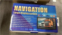 Navigation large display screen