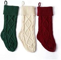 *NEW* 3CT Knit Christmas Stockings