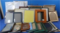 Various Size Picture Frames-Lot
