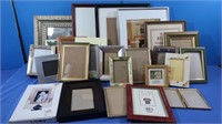 Various Size Picture Frames-Lot