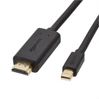 Basics AZDPHD06 Mini DisplayPort to HDMI Cable-6'