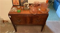 Wooden Cabinet Two Doors NO CONTENTS