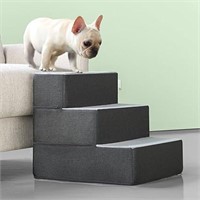 Zinus 3 Step Easy Pet Stairs/Pet Ramp/Pet Ladder/G