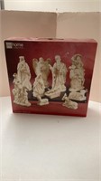 Porcelain nativity set