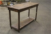 Work Table On Casters 24"X60"X36"
