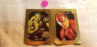 Spidermand and Hulk Cards