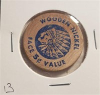 Knox County Chamber of Commerce Wooden Nickel