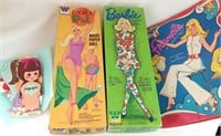 1972 Barbie Paper Doll - 1972 Malibu PJ Magic