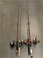 Assorted Fishing Poles