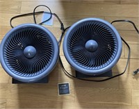 Pair of Noma Fan/Space Heaters