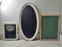Chalkboards, Write on Sign, 3 PC's