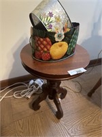 Plant stand and home accent buckets