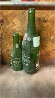 2 7-Up bottles