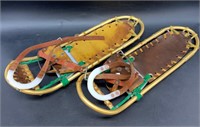 Pair of Youth snowshoes with bindings in good cond