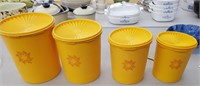 Tupperware canister set