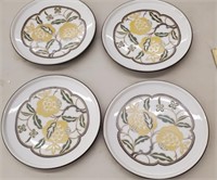 Set of 4 plates noritake