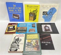 10 Books on Musical Boxes & Clocks