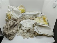 Linens and Doilies Lot