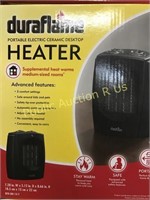 DURAFLAME PORTABLE DESKTOP HEATER