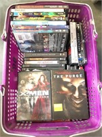 X-men and Assorted DVD’s