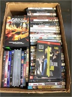 Box of Assorted DVD’s