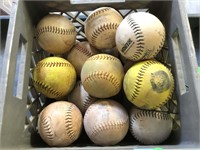 Crate of Softballs
