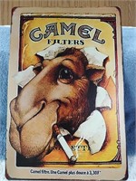 Camel Filters Metal Sign - 8" x 12"