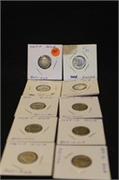 Lot of 10 Roosevelt Silver Dimes