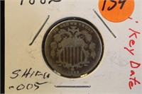1882 Shield Nickel *Better Date