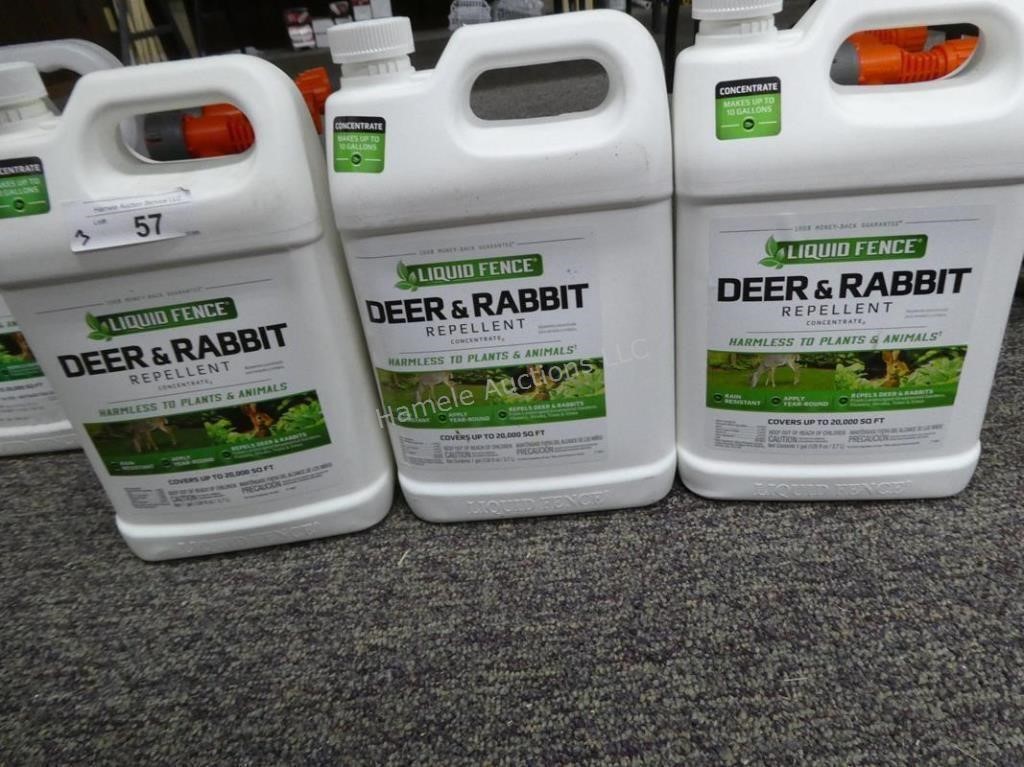 3 Liquid Fence Deer Repellent