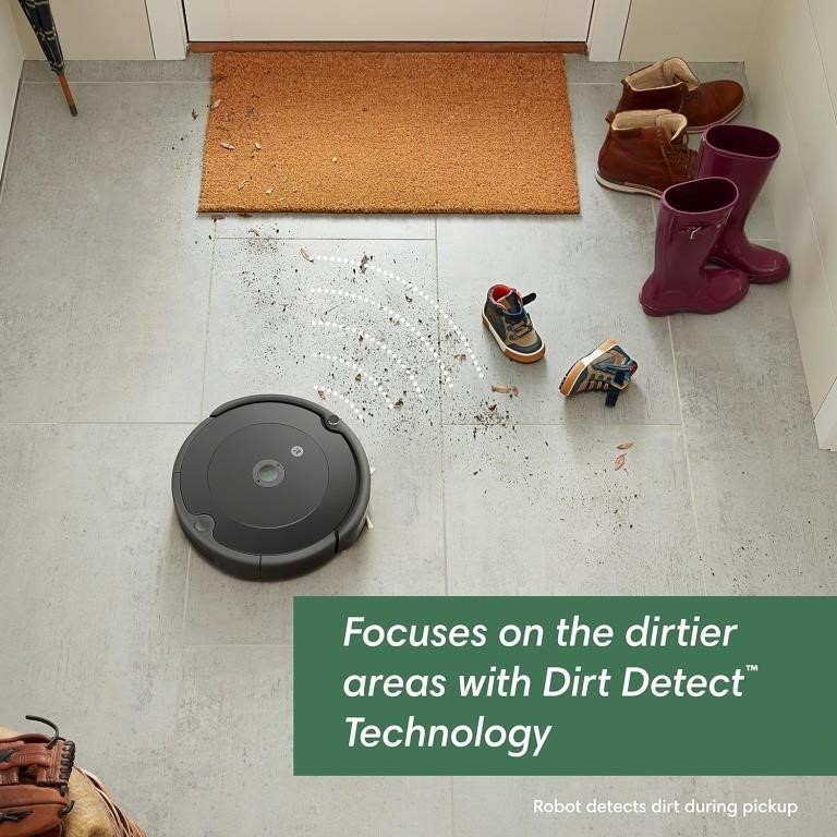 iRobot Roomba 694 Robot Vacuum-Wi-Fi Connectivity