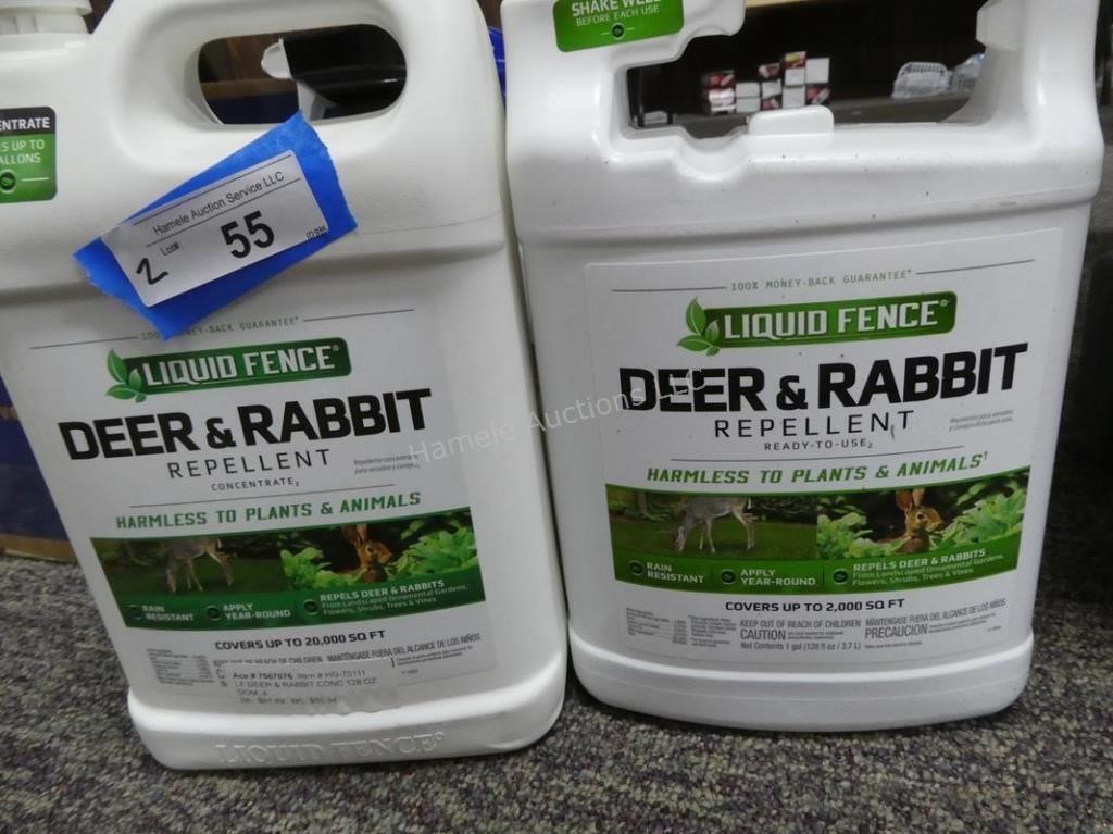 2 Liquid Fence Deer Repellent