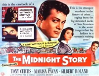 Original "The Midnight Story" half sheet poster