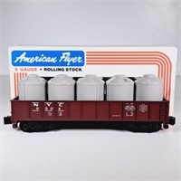 NOS 9304 American Flyer NYC Gondola Canisters, S