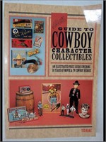 BOOK - GUIDE TO COWBOY CHARCATER COLLECTIBLES