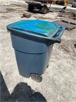 Large Outdoor Trash Can