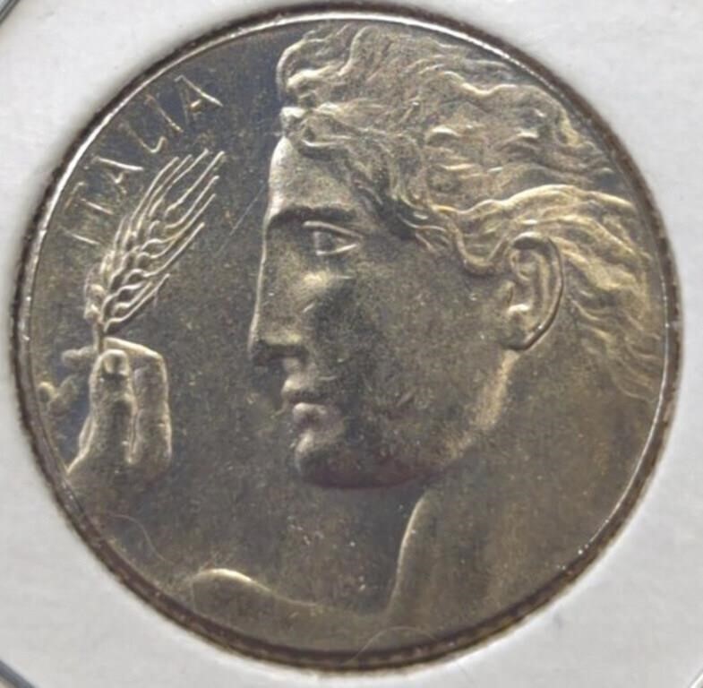 1935 Italian coin