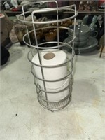 WIRE TOILET PAPER HOLDER