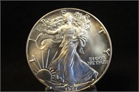 1987 1oz .999 Pure Silver Eagle