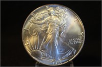 1986 1oz .999 Pure Silver Eagle