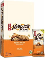 12X50g CLIF Nut Butter  Organic Energy Bar -Beanut