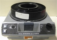 Vtg Kodak Extagraphic III A Slide Projector & Tray