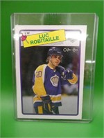 1988 - 1989 O P C  Luc Robitaille Rookie Card