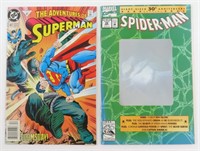 DC COMIC SUPERMAN MARVEL COMIC SPIDERMAN