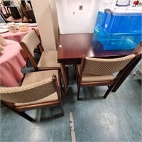 TABLE AND 4 CHAIRS