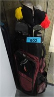 Golf Bag w/Clubs